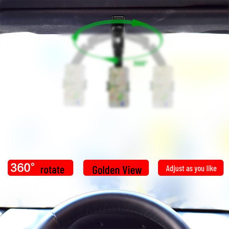 Multi-Functional Car & Kitchen Phone Mount for Sun Visor, Rear Seat & Table
