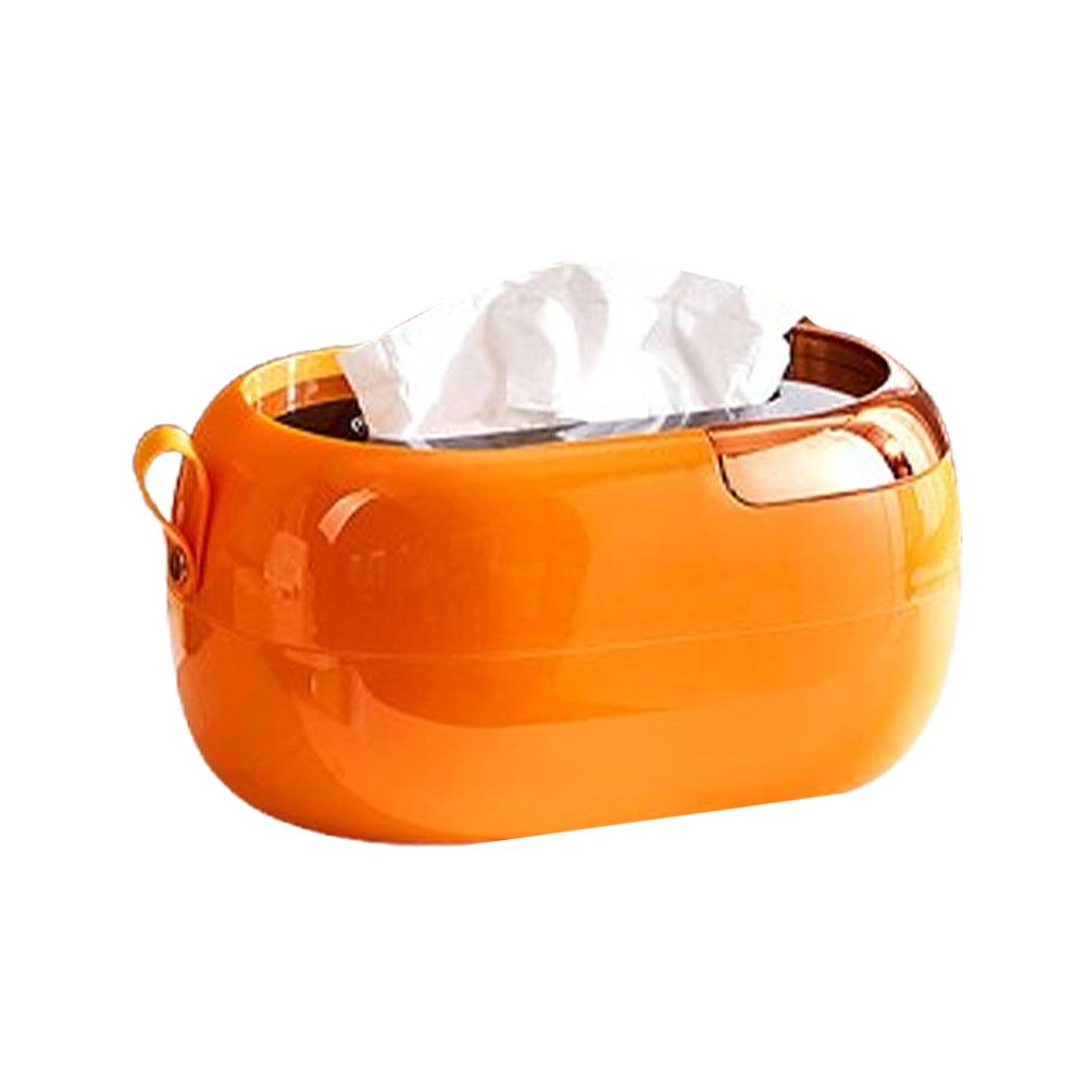 Dining Room Accessory Pull-Design Tissue Dispenser Flexible Use Easy Access Tissue Box Quick Paper Replacement