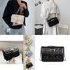 Fashionable Women's Crossbody Bag Trendy Korean Style Chic Small Square Handbag