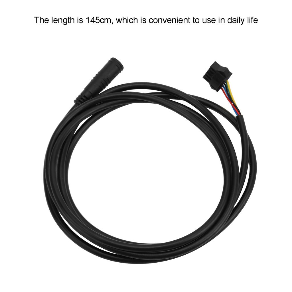 5-pins KT Display Conversiekabel Waterdicht 145cm Lengte Eenvoudige Installatie Praktisch Duurzaam Instrument Adapterkabel