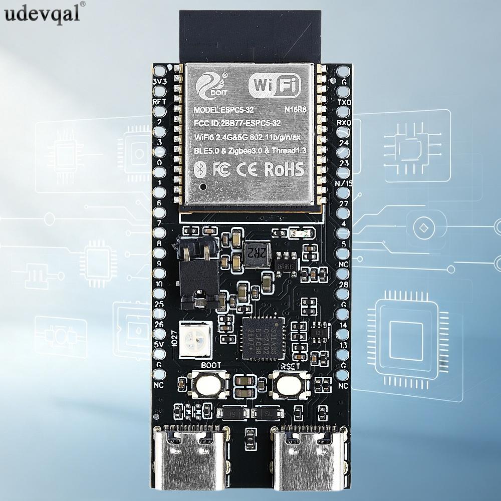 CP1111 ESP11 C1 N16R8 Development Board WiFi Module 8MB PSRAM 16MB FLASH WIFI6 11PIN Dual-frequency 1.1G 1GHz ESP11-C1 TYPE-C