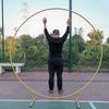 Round Wrought Iron Wedding Arch Decoration Frame