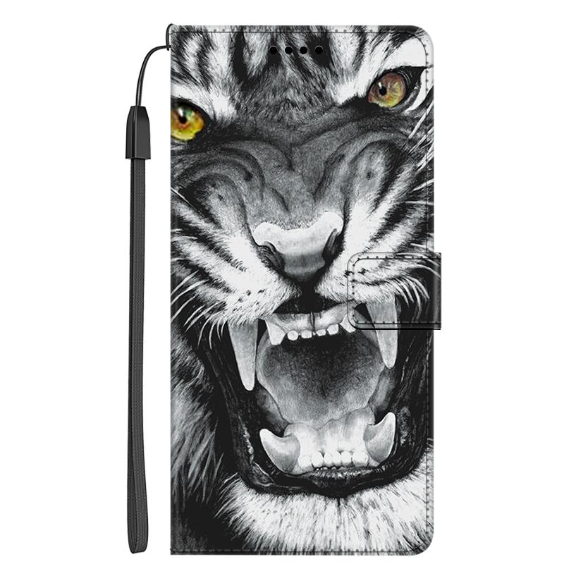 Animal Leather Flip Case for Samsung Galaxy M16 F16 5G Leather Magnetic Wallet Covers for Galaxy F16 Stand Phone Bag Galaxy M 16