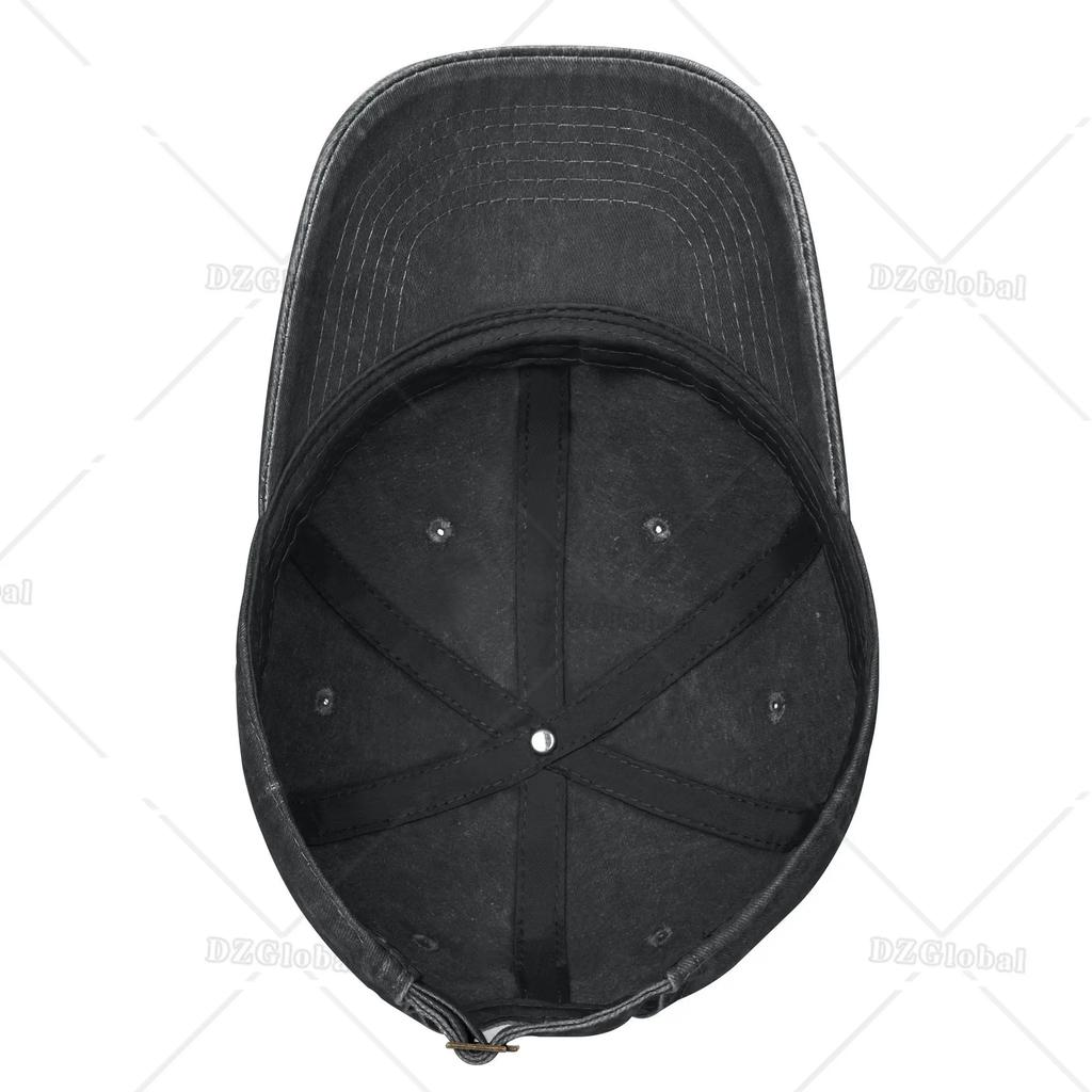Jeanskappe, Basset Hound Dog Sleep Baseball-Dad-Kappe, verstellbar, klassisch gewaschen, 100 % Baumwolle, Sport für Unisex-Frauen