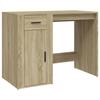 816787 vidaXL Bureau Chêne sonoma 100x49x75 cm Bois d'ingénierie