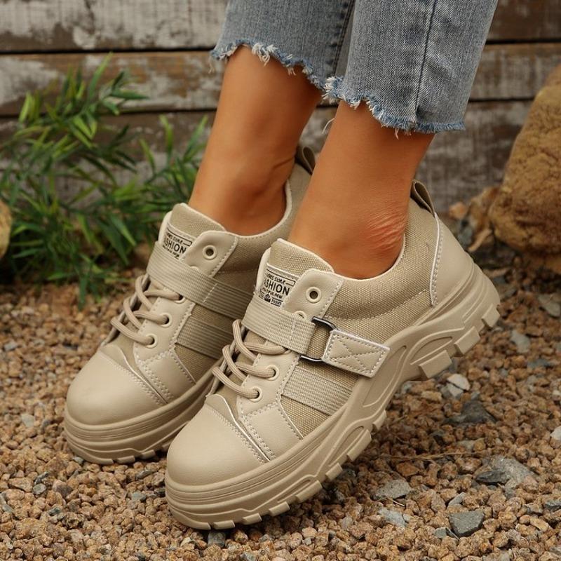 Fashion Women's Sports Shoes Outdoor Hiking Woman Sneakers Workwear Shoes Retro Casual Sneaker Trekking Climbing Low Top Canvas Shoe