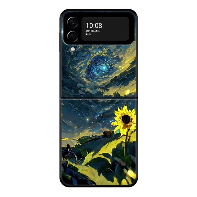 Oil Painting Art Water City Venice Case For Samsung Galaxy Z Flip 4 Z Flip3 5g Case For Galaxy Z Flip Pc Hard Phone Shell Capa