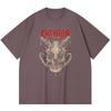 230 Gsm 100% Cotton Heavy Metal T-Shirt  Rock Band Popular Music Print Unisex Heavy Cotton T Shirt