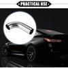 Bend Elbow Pipe Tube, 1.25" OD 4.72" 2.56" Leg 90 Degree DIY Exhaust Pipe Intercooler Air Intake Tube Universal for Car Automotive Durable 304