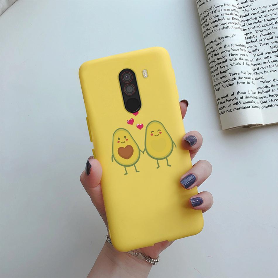 For Xiaomi Pocophone F1 Case Cute Cactus Soft TPU Silicone Back Cover For Pocophone F1 F 1 Poco F1 Phone Case Fundas Coque Shell