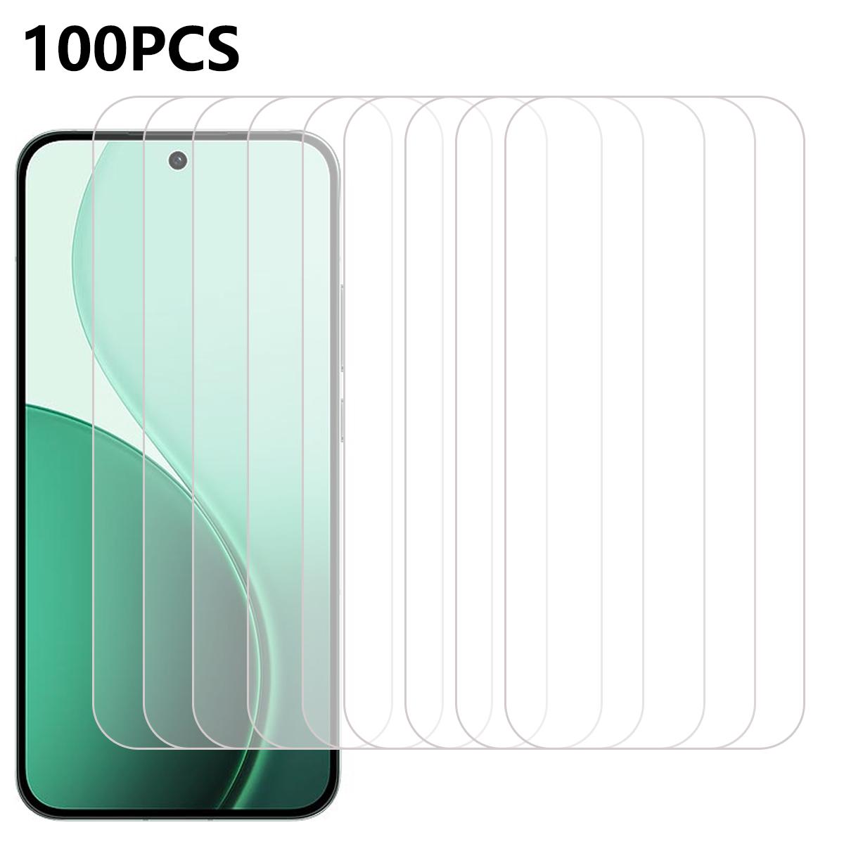 

100Pcs For Oppo Reno14 Pro 5G (Global) Screen Protector Anti-Scratch Tempered Glass Film A