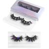 Natural Large Roll Chemical Fiber Fried Hair With Decals, False Eyelashes, Thick Simulated Eyelashes.