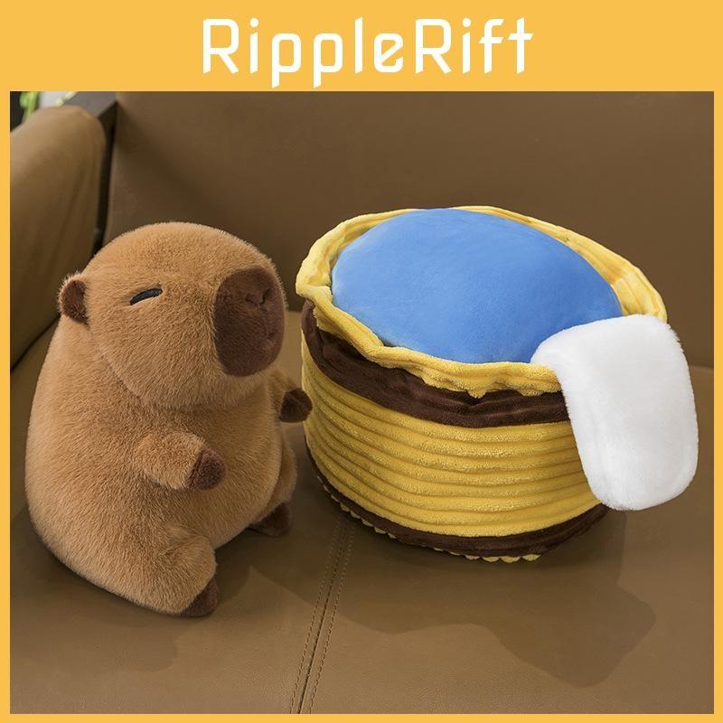 Water Shower Capybara Animal Plush Toy Stuffed Doll For Kids Decor Gift