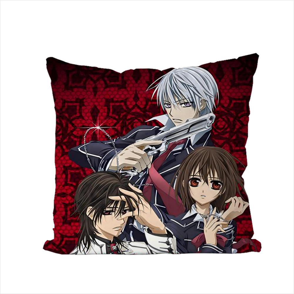 

VVampire Knight Pillow Case For Car Sofa Decorative Home Doublesided Print Plush Square Throw Pillow Cushion Cover 30x30cm