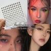 Punk Style Fake Piercing Stickers: Eyebrow, Lip & Nose - Trendy Non-Piercing Jewelry for Bold Looks