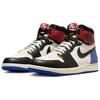 Jordan X Union X Fragment Design Air Jordan 1 High-Top Vintage Basketballschuhe Unisex Schwarz Weiß Blau IO7847-002