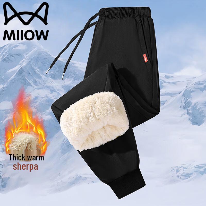 Men's Fleece-Lined Thermal Casual Pants