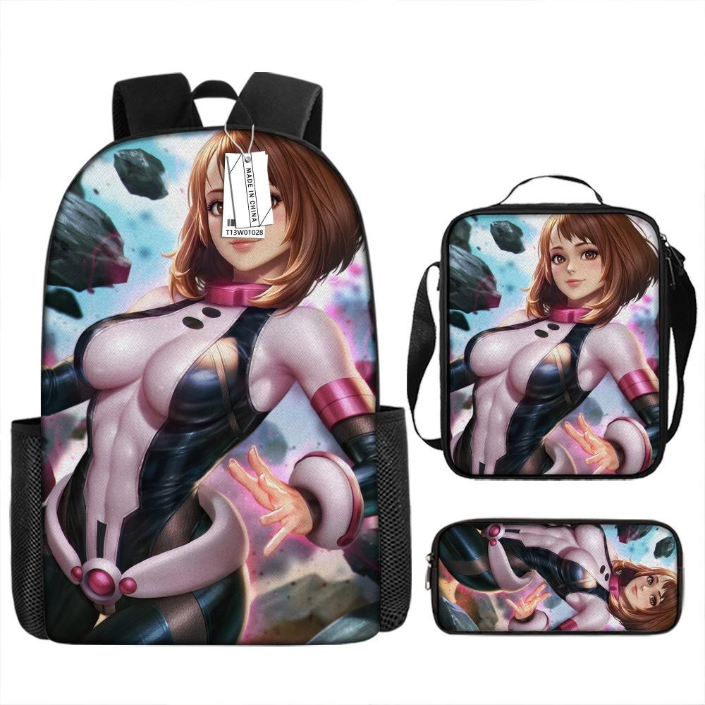 My Hero Academy Backpack Large Capacity Student School Bag Anime