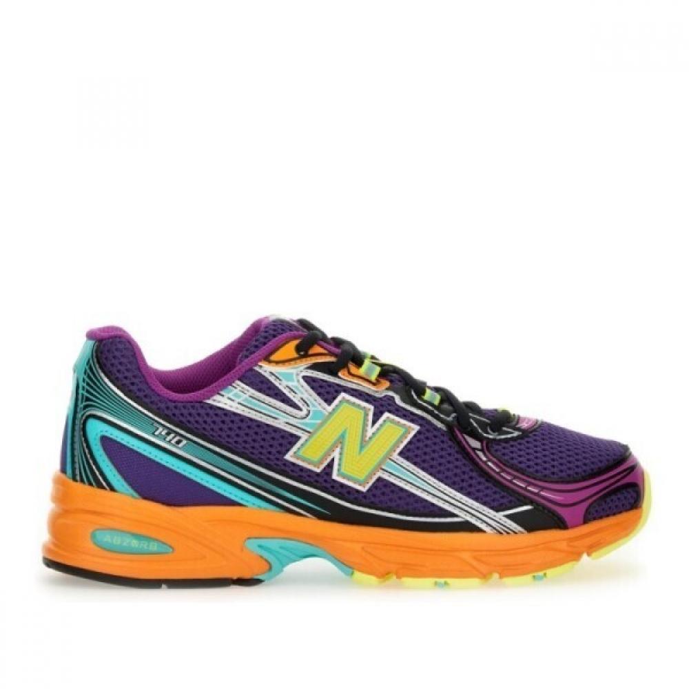 

New Balance Colorful Mesh Upper Lightweight Cushioning Sole Sneakers U740mc2 Purple