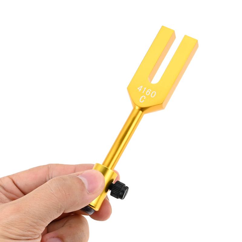 3-teiliges Stimmgabel-Set (4096 Hz, 4160 Hz, 4225 Hz) + Kristallstein + Hammer + Tasche – Engel-Stimmgabeln-Set für DNA-Heilung, Klangtherapie und Yoga (Entspannung)