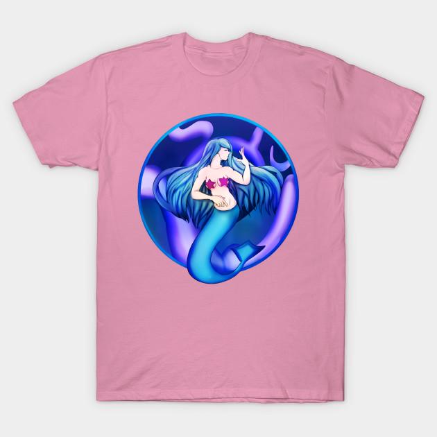 T-skjorte Dame Havfrue Harajuku Print Kawaii T-skjorte Sommer Kortermet T-skjorte T-skjorte for kvinner