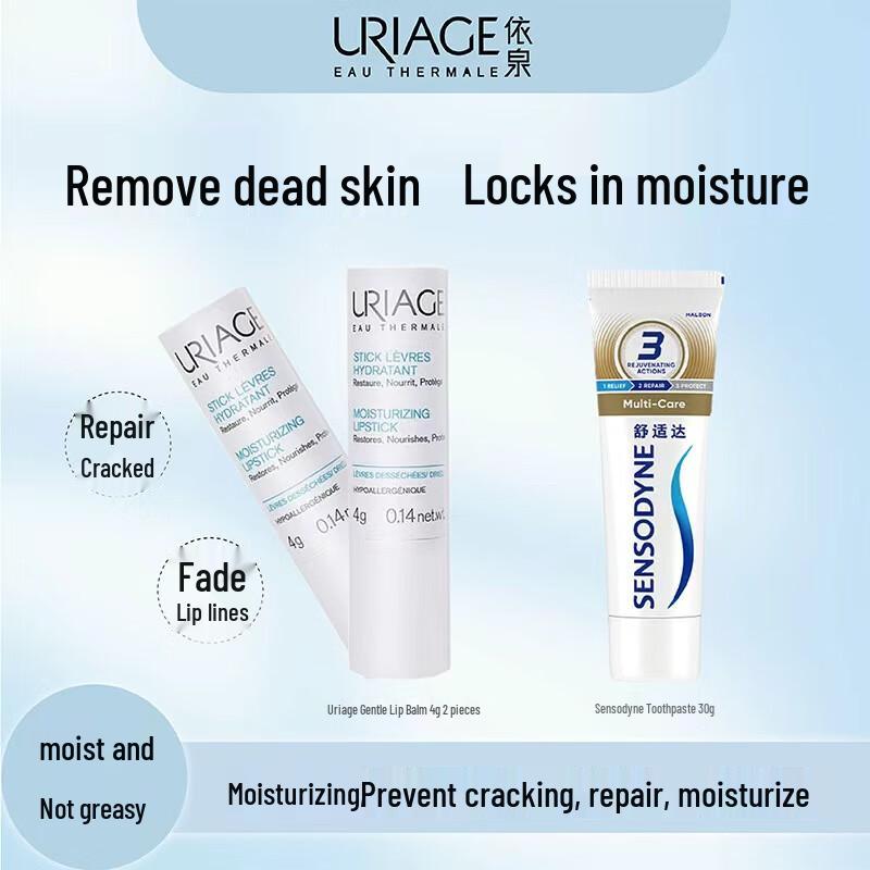 

Sensodyne Multi-Action Toothpaste & Lip Balm Travel Set