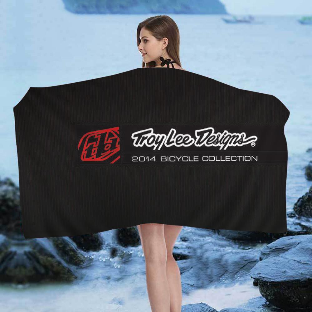 Troy Lee Designs Asciugamano da Spiaggia Stampato in Microfibra Alpinismo Yoga Spiaggia Nuoto Corsa Assorbente Morbido Asciugamano