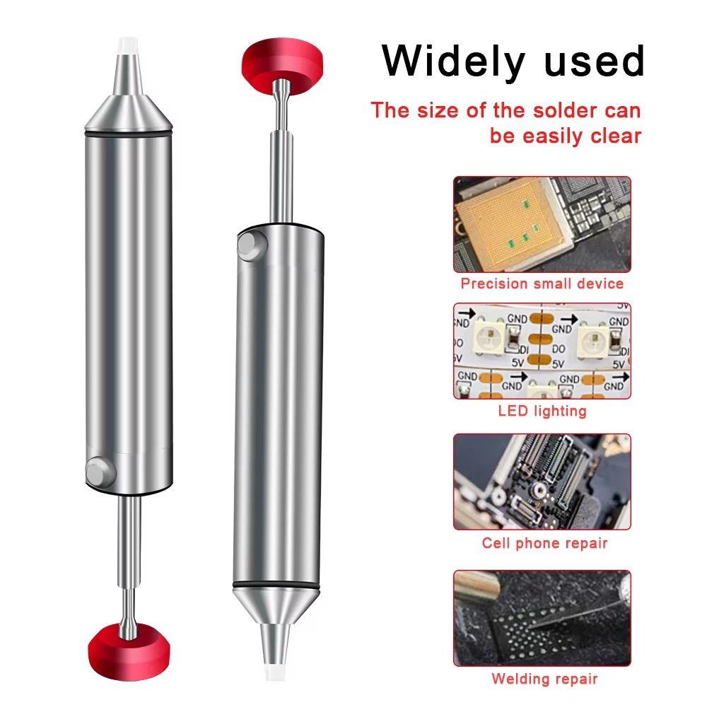 Anti-Skid Tin Absorber Desoldering Pump Tin Remover Large Solder Sucker  Electric Solder Iron