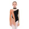 3-in-1 Performance Body für Mädchen: Perfekt für Tanz, Gymnastik & Eiskunstlauf, Mit Strasssteinen, Netzstoff & Druckknöpfen im Schritt