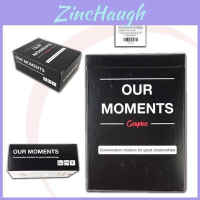 Our Moments Provoking Conversation Cards Board Game For Couples Relationship