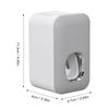 Toothpaste Dispenser Full Automatic Wall Mounted Hands Free Easy Operation Toothpaste Squeezer For Bathroom Hotel Gray