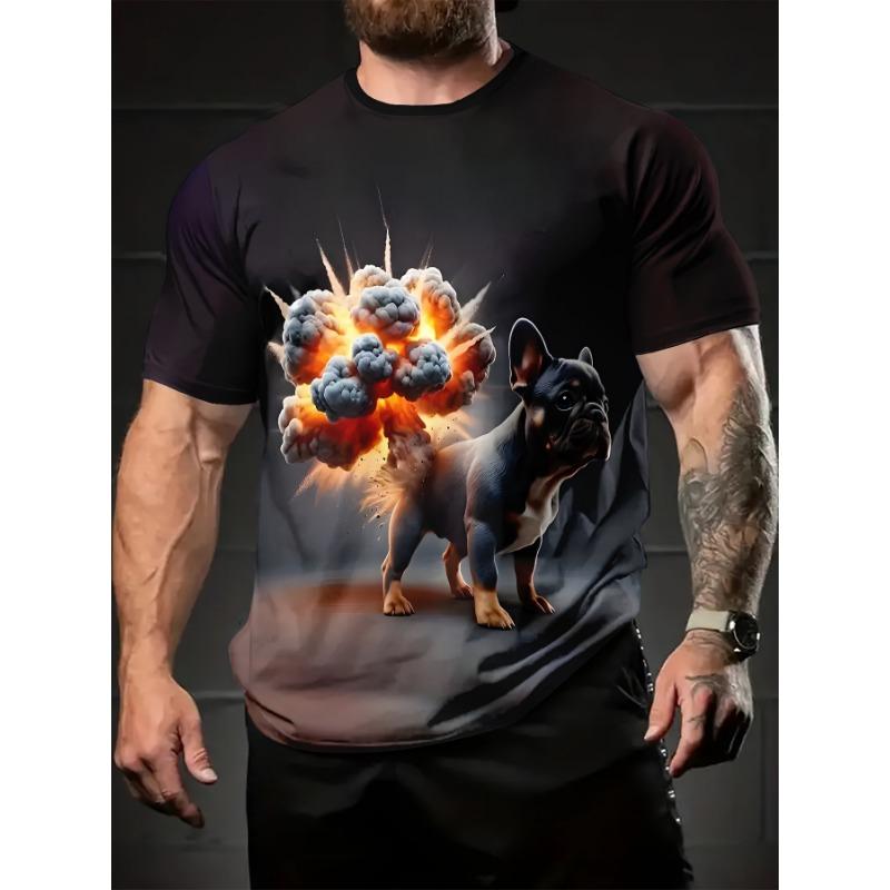 Streetwear Mens Clothing 3D Printed Graphic T Shirts Round Neck Short Sleeved Tees New in Tops Casual Funny T Shirt for Men