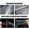 Automotive Interior Protective Film For Porsche Panamera 2017 2018 2019 2020 Transparent Sticker LHD RHD Door Panel Style A/B