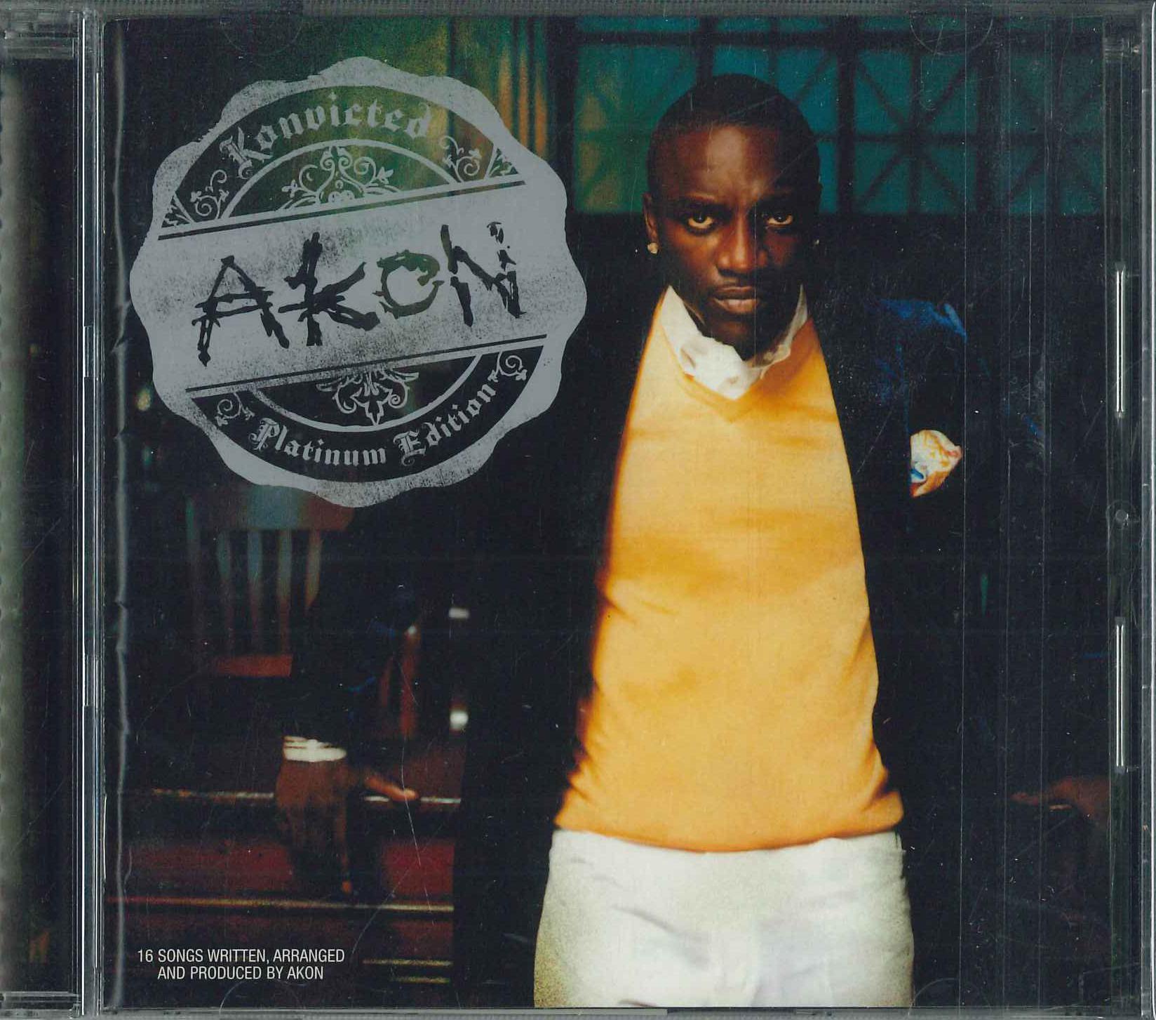 

CD AKON - Konvicted UICU1144 Universal Motow 2007 Япония Оби Рэп и Хип-хоп/R&B Б/у