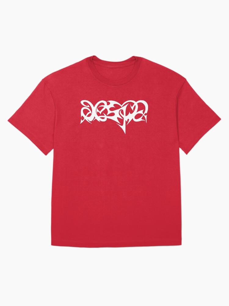 Aespa - Armageddon aespa Logo 2 (Biały) Ponadgabarytowa koszulka