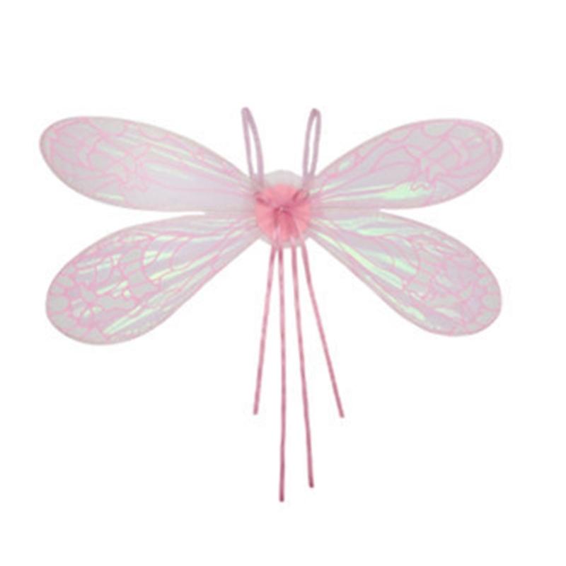 Dress Up Cicada Wing Light Up Dragonflies Wing Halloween Costume Wing LED Elves Wing Princess Wing for Women Girls Teens