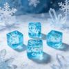 Snowflake Squishy Sensory Toy Soft Slow Rising Stress Relief Squeeze Toys For Kids Adults Kawaii Christmas Gift Party Favors