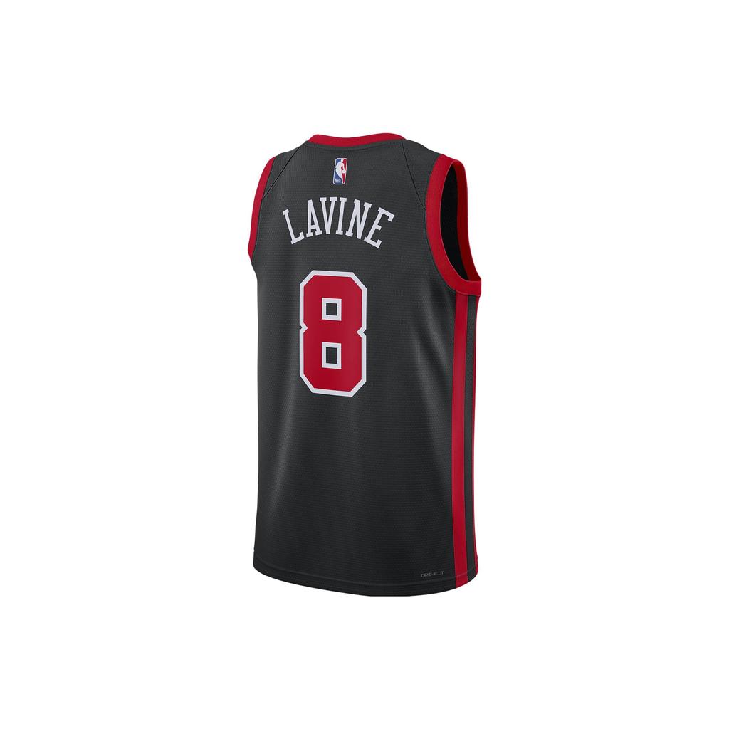 Nike Dri-Fit NBA Swingman Jersey, 2023/24 Season, Chicago Bulls, Zach LaVine #8 Men Tops Black DX8497-010
