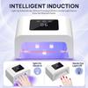 DianaBeauty UV Nail Lamp Professional Nail Dryer with Touch Screen and 3 Timer Settings Manicure Lamp for Drying Nail Polisher