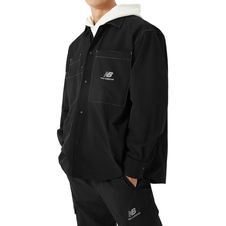 New Balance Jacken & Mäntel Herren Schwarz AMJ23303-BK