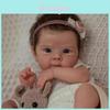 Silicone Reborn Baby Doll With 3d Painted Features For Collectors And Gifts