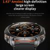Nuovo Smartwatch GPS 2026 Impermeabile 10 ATM GNSS Dual-band Integrato Bussola Schermo AMOLED Ultra HD Sport Militare Uomo Compatibile Android/iOS