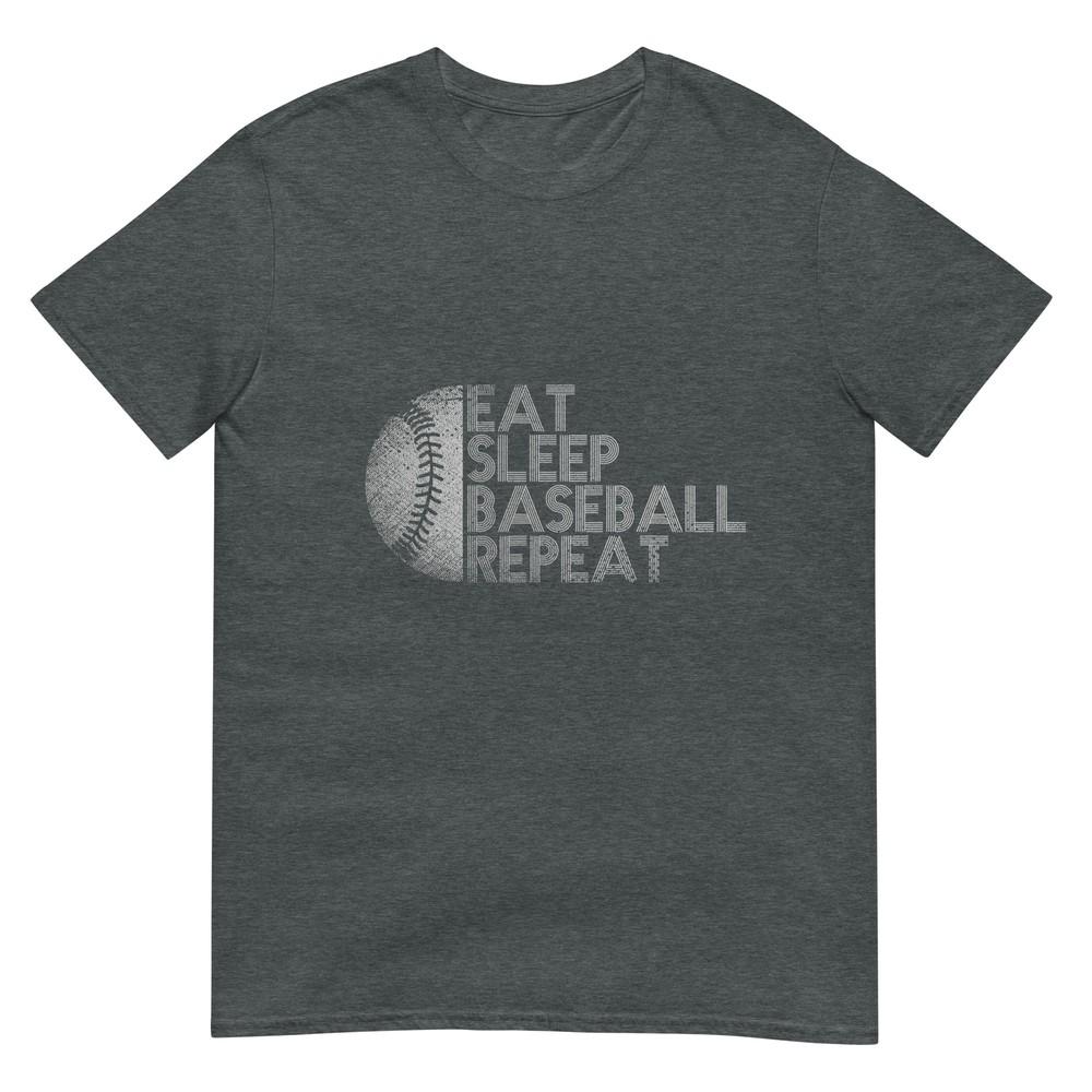 Eat Sleep Baseball Repeat Baseball Player Funny Baseball TShirt