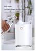 USB Humidifier & Air Purifier with Large Mist Output and Atmosphere Light for Home Bedroom