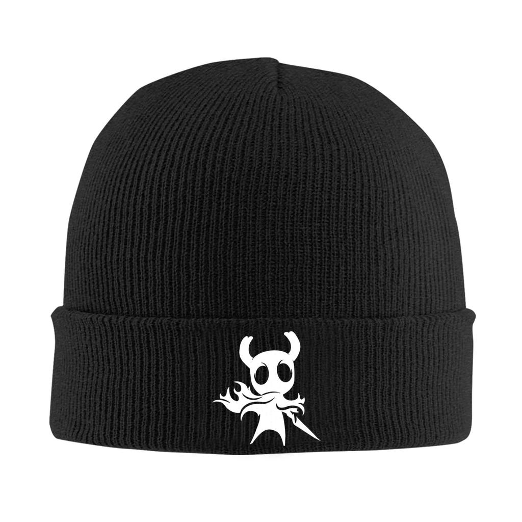 Kawaii Cute Game Hats Autumn Winter Skullies Beanies Fashion Hollow Knight  Cap Female Male Acrylic Knitted Caps