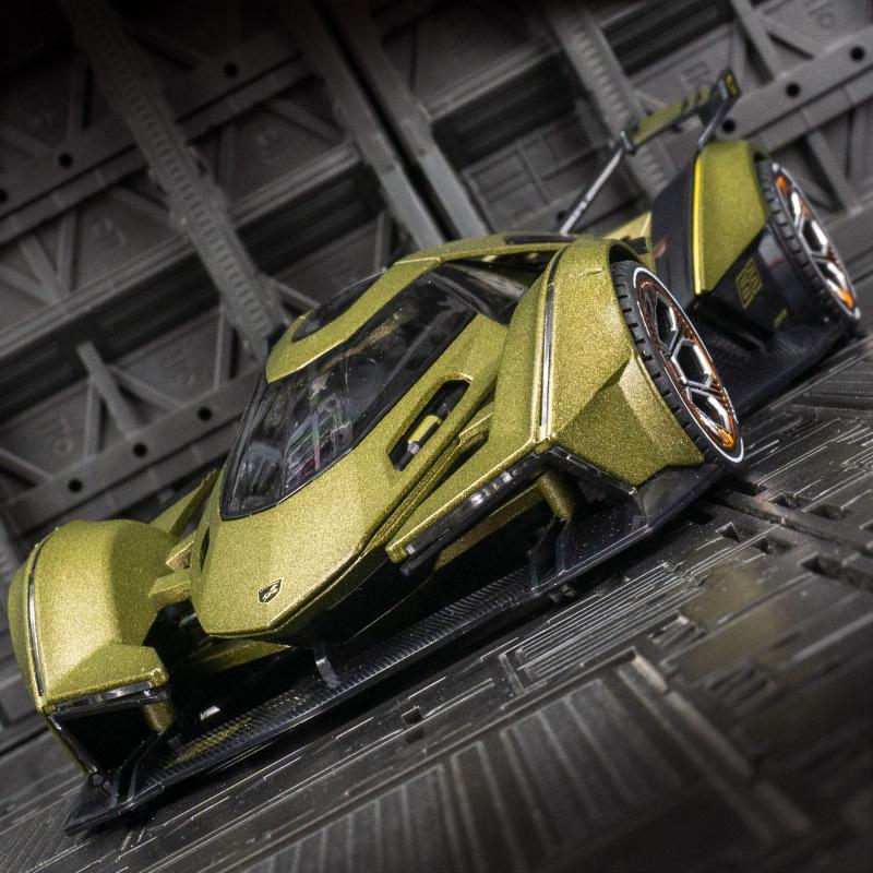 

Jiaye VB24205 Модель игрушечной машины Lamborghini V12 из сплава с инерционным механизмом, звуковыми и световыми эффектами для детей