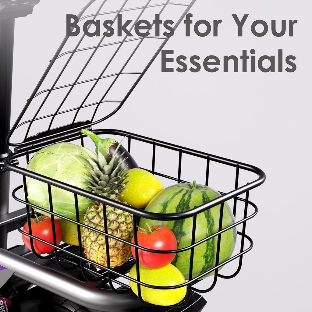 HEZZO T3 electric bicycle adult 500W men's electric bicycle 48V15AH battery, 14 inch women's electric bicycle