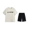 Li-Ning Youth Unisex Short Sleeve T-Shirt & Sweatshorts Set