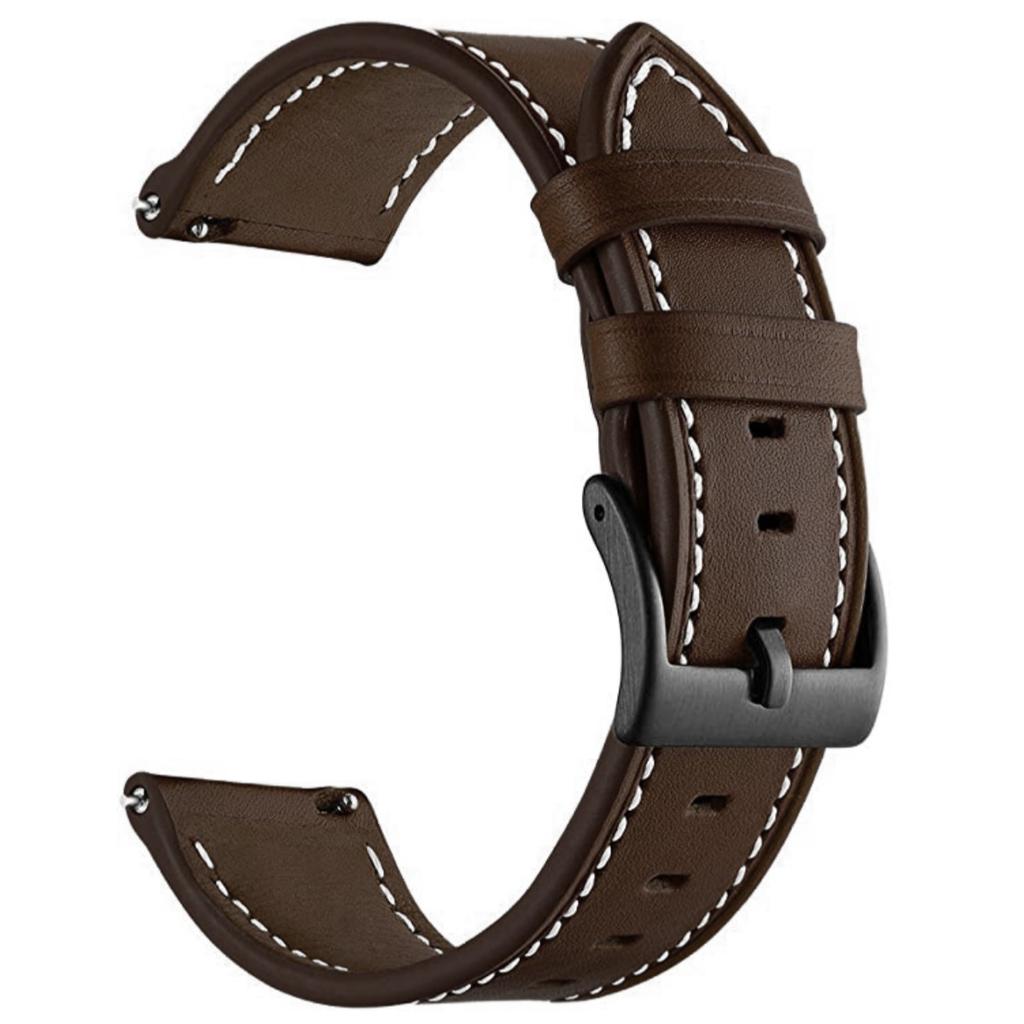 22mm Faserleder Uhrenarmband für Huawei Watch GT 6 Pro/6/5 Pro/5/4/3/2 46mm Nahtlinie Schnellverschluss Ersatzarmband