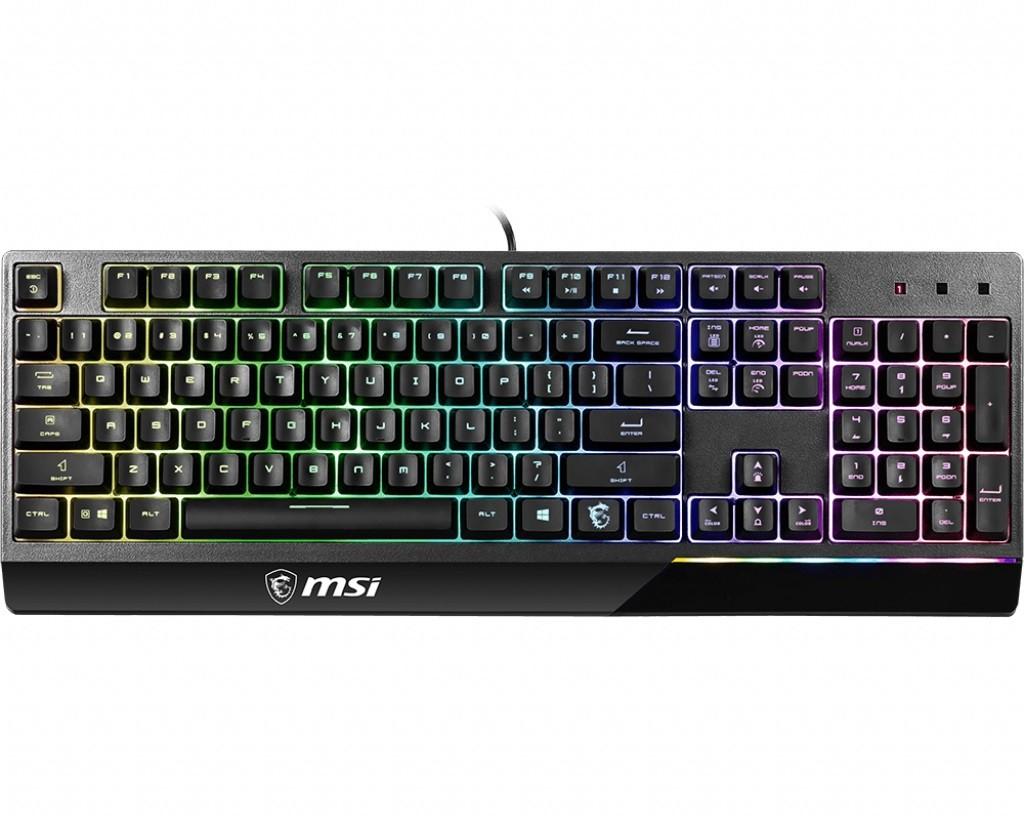 MSI Vigor GK30 Keyboard US melns